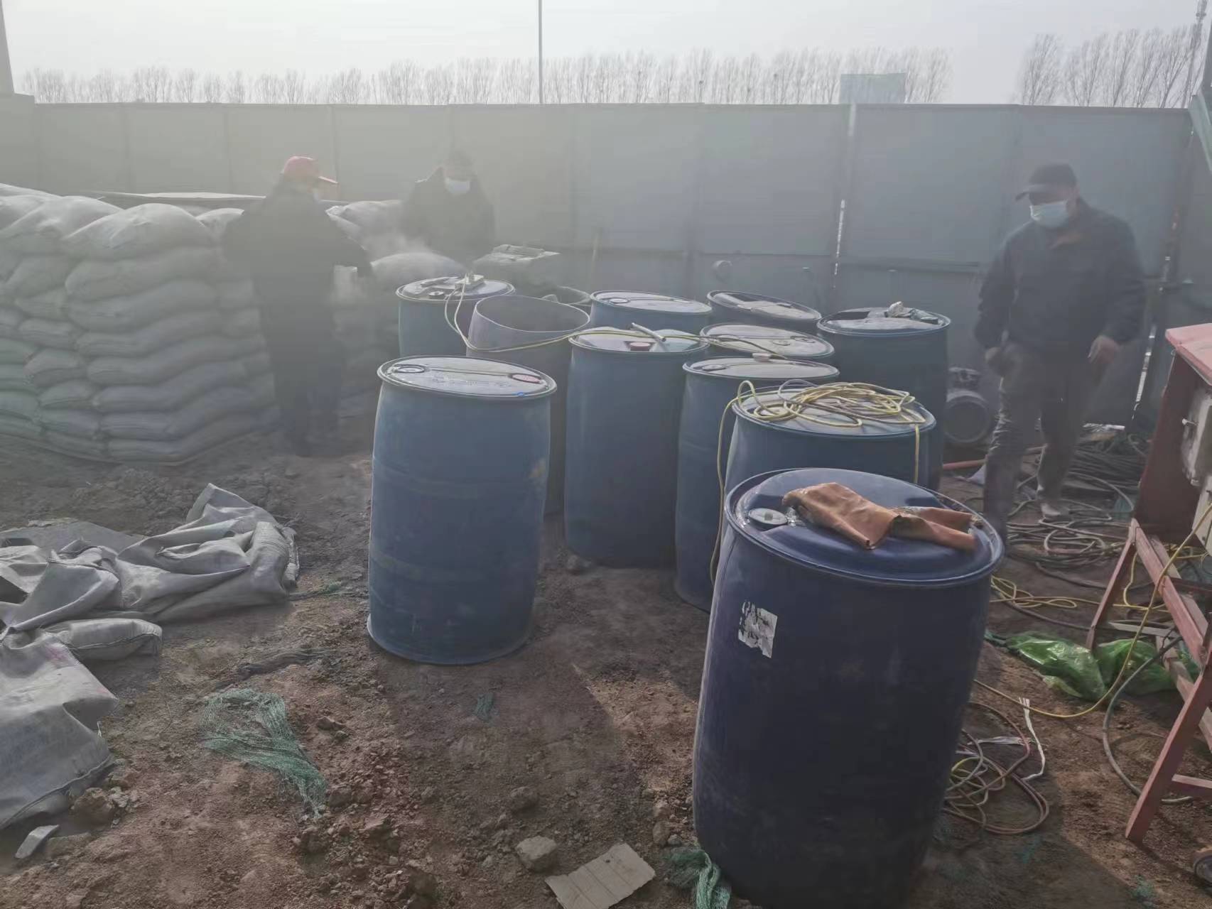 金山屯水泥注浆